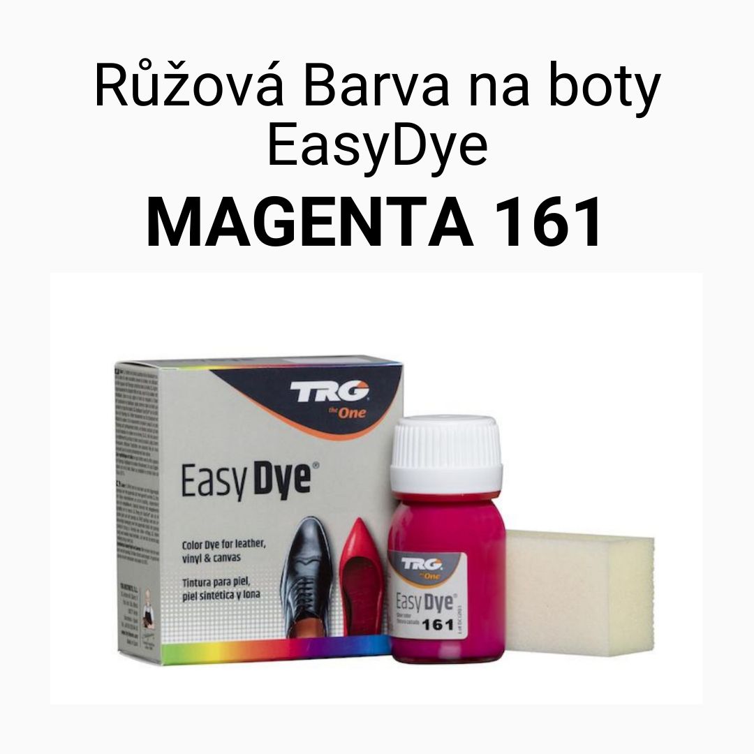 RŮŽOVÁ BARVA NA KŮŽI EASY DYE TRG MAGENTA 161